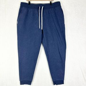 Rhoback Mens Ready Sweatpant Size XXL Heather Fleet Navy